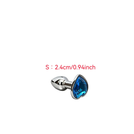 Adult metal anal plugs, suitable for men and women, wear anal plugs when going out, sex products anal expansion props.