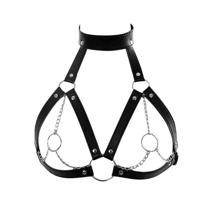 Sex Bondage BDSM Kit Restraints Leather Handcuffs Sex Toys Body Harness Bondage Waist Straps Cuffs Adult Erotic Toys For Couples
