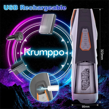 Best Telescopic Male Masturbation Toy Automatic Rotation Sucking Machin e Glans Trainer Masturbator Sex Tos for Men Adults Goods