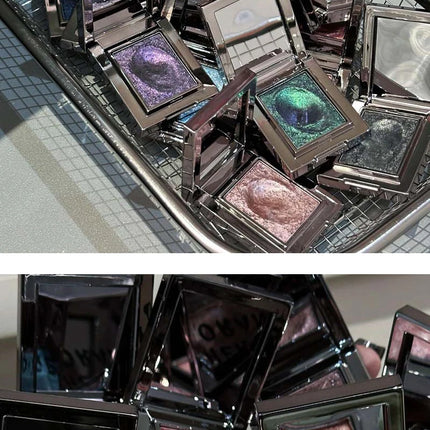 Metallic Glitter Pearlescent Eyeshadow Cream Chameleon Sparkling Mashed Potato EyeShadow Shimmer Brightening Highlighter