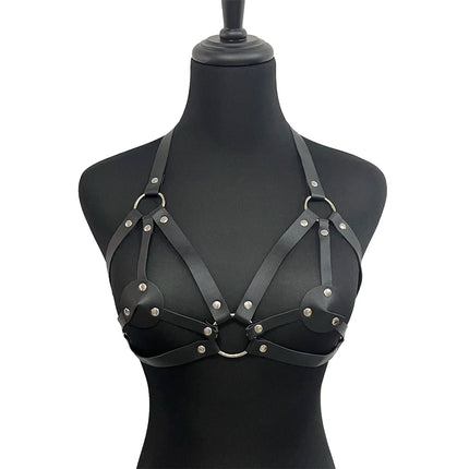 Women Sexy Underwear Chest Harness Bondage Leather Lingerie Fetish Clothing Erotic Lingeries for Woman Festival Rave Outfit
