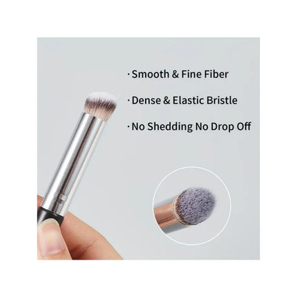 Under Eye Concealer Brush Kabuki Nose Contour Brush  Dense Bristles Full Coverage Cosmetic Pro Small Makeup Foundation Brush