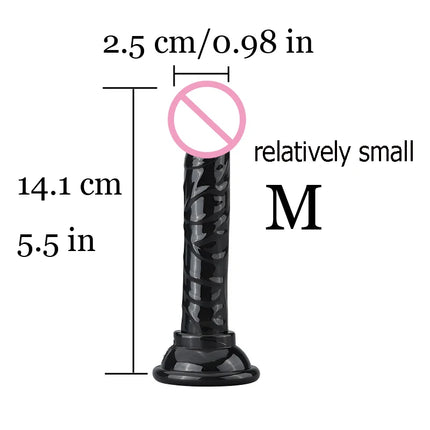New Realistic Dildos Erotic Jelly Dildo Artificial Penis G-spot Simulation Large penis Anus Anal plug Female penis masturbation