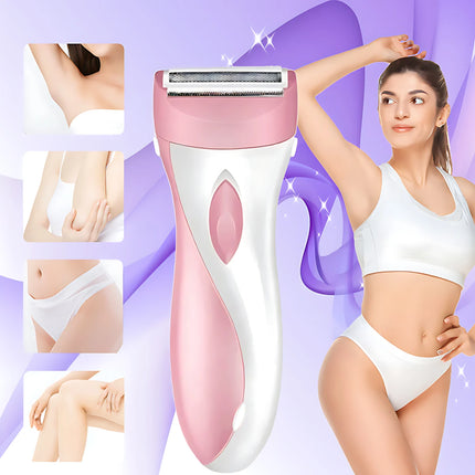 Electric Women Trimmers Epilators Shavers Razors for Women on Private Area and Leg Armpit Back Hair,Girl Bikini Epilator Groomer