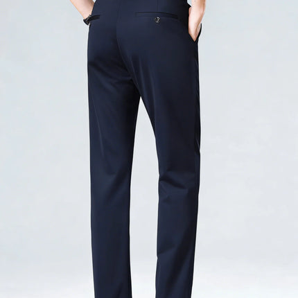Men's Versatile Golf Pants Stretch Straight Fit Slacks Waterproof Quick-Dry Trousers for Golf Business Casual