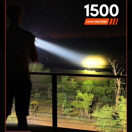 Philips New Flashlight High Intensity Waterproof Outdoor Lamp 1500 Lumens Sfl2202-Ipx7 Waterproof
