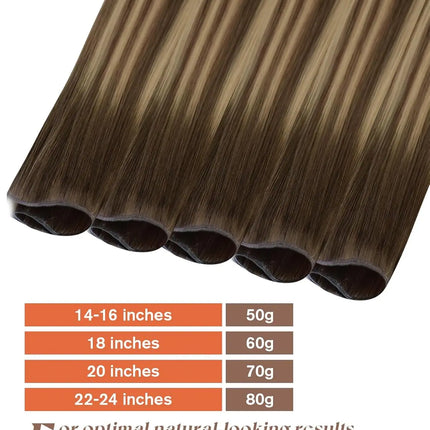 Sunny Hair Genius Weft Hair Extensions Human Hair Sew in Extensions Genius Human Hair Wefts Brazilian Hair For Women