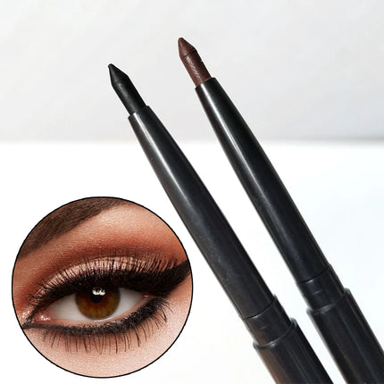 3Pcs Waterproof & Sweat-Proof Black Eyeliner Pencil - Long-LastingSmudge-Proof for Bold Eye Makeup, Easy Glide Formula for Perfe