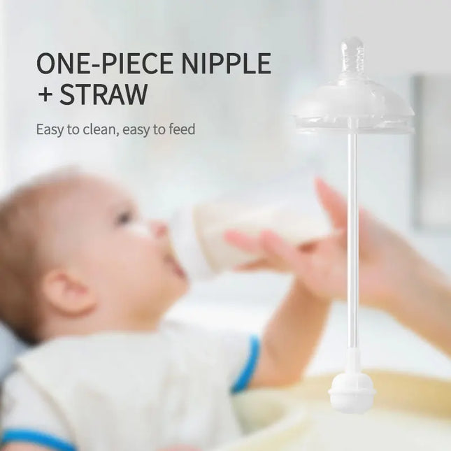 7cm Wide Mouth Silicone Pacifier For Baby Bottle Drinking Straw Spoon Head Gravity Ball Brown White Colors BPA Free Safe Pacifiers