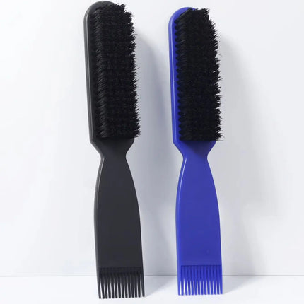 Professional hair styling brush set, 2-in-1 brush hair salon styling tool, anti slip handle, special for real hair wigs