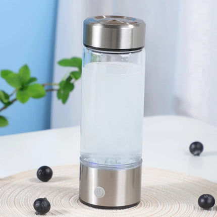 Portable USB Hydrogen Water Generator Bottle