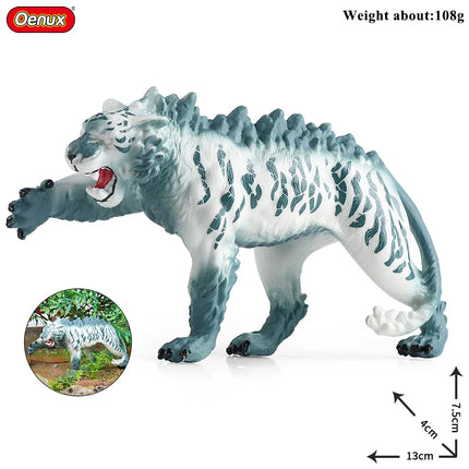 Oenux Simulation Dinosaur Dragon Turtles Fire Bull Orangutan Magma Golem Animal Model Action Figures Pvc Collection Kid Toy Gift