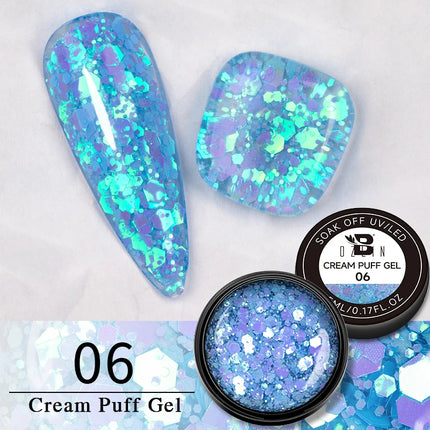 AWStorG 5ML Super Silver Metallic Gel Nail Polish Metal Effect Painting Gel Chromes Varnish Semi Permanent for Nail DIY