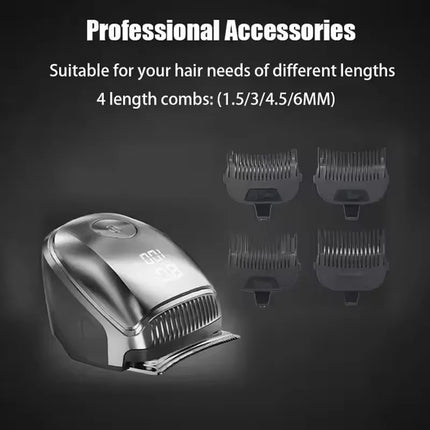 Komingdon Pro Self Haircut Kit Hair Clippers Trimmer For Men Available Limit Comb Barber Trimmer Machine USB Rechargeable