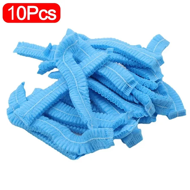 100/50/10PCS Disposable Non-Woven Fabric Elastic Sterile Caps Eyelash Extension Head Covers Spa Salon Beauty Accessories