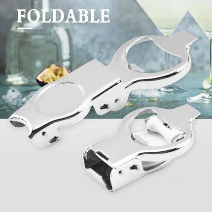 Multifunctional Bottle Opener With Sealed Lid Stainless Steel Labor-Saving Beer Opening Tool Kitchen Accessories For Home Bar