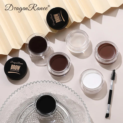 Matte Brown Black Wild Eyebrow Cream 3D Natural Tint Eyebrow Enhancers Gel Wax Waterproof Lasting Eye Makeup Cosmetic Tools