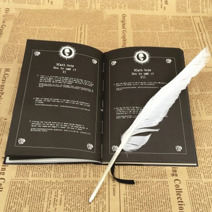 Japanese Anime Death Notebook Simulation Boutique Feather DEATHNOTE Yashenyue Ryuk Pendant Surprise Toy
