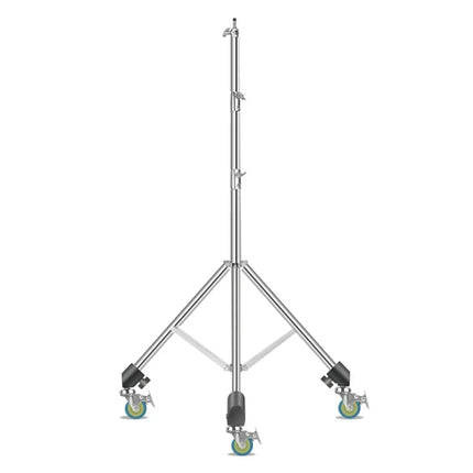 2/2.9M Tripod Super Stable Big Tripod Foldable Light Stand Lifting Frame Wheels Photography Softbox Photo Studio Stainless Steel