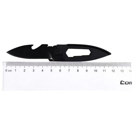 Mini Outdoor EDC Gear Outdoor Creative Multi Tool Folding Keychain Knife