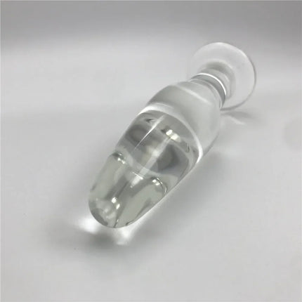 Glass Anal Plug 3 Size Butt Plugs Trainer Transparent Dildos Anal Plugs for Beginners Adult Set Products Sex Toys for Women Men