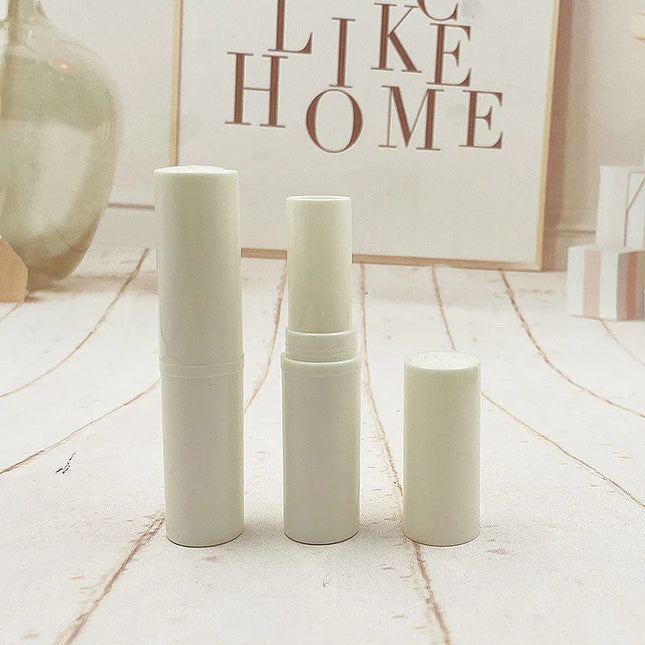 500PCS Empty lipstick tube in four colors, leak-proof twist-up lipstick container, reusable cosmetic tube for DIY solid perfume