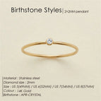 April-Crystal / Silver Color / 7