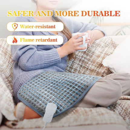 58 * 30cm Electric Heating Pad for Body Abdomen Back Pain Relief Winter Warmer Blanket Heating Warming Pad with USB Office Home