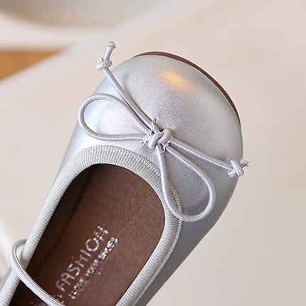 Children Flats Spring Summer Autumn Kids Shoes Girls Oxfords School Gold Silver Toddler Soft Pu Leather Shoes For Girl