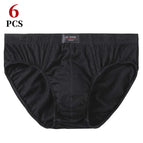 6pcs Black / XL 55-60kg