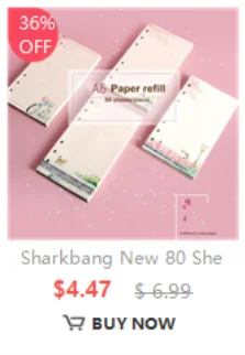 45 Sheets Business A5 A6 Loose Leaf Notebook Refill Spiral Binder Index Inside Page Monthly Weekly To Do List Paper Stationery