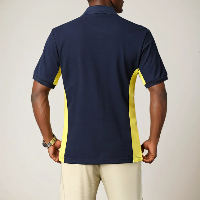Men's polo shirt Australia Royal Short sleeve casual sports party cotton embroidered luxury contrast color original design