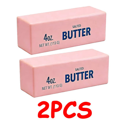 In Stock Butter Stick Squishy Toy Slow Rising Squeeze Toy Butter Bar Brick Squishy Fidget Toy Anti Stress Release Relax Gift