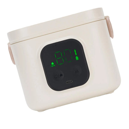 Wireless Electric Lunch Box 30W 304 Stainless Steel USB Fast Heating Insulated Food Box Portable Lunch Warmer For Home Office