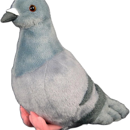 20cm Kawaii Simulated Gray Pigeon Plush Toy Cute Soft Stuffed Animals Plush Dove Bird Doll Collection Model Gifts Home Décor