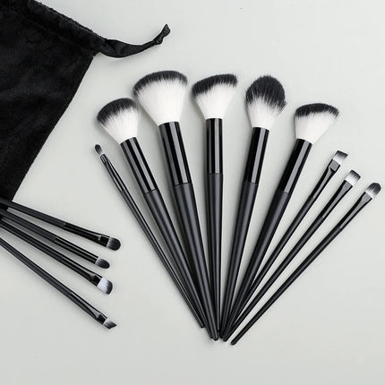 NEW 13PCS Makeup Brushes Set Professional Soft Detail Blush Highlighter Foundation Concealer Eye Shadow Brush Women Beauty Tools