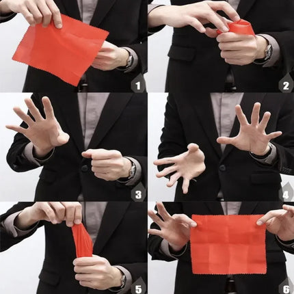 Rubber Fake Fingertip Magic Set Fingertip Magic Props Magician Accessories Creative Professional Halloween Gift