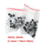 2N5551-2N5401-50pcs
