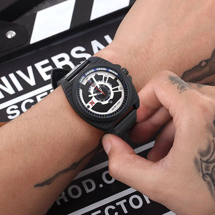NS Men's Watch Business Casual Sporty Watch for Men and Women Quartz Watch Fashionable and Versatile with Date Display
