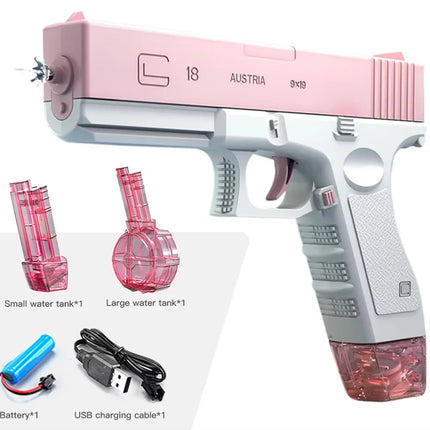 M416 Water Gun Fully Automatic Shooting Toy Summer M416 Water Gun Battle Beach Outdoor Entertainment Children's and Adult Toys