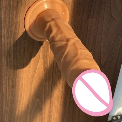5 Sizes Realistic Dildo Sex Toys for Women Soft Huge Penis Suction Cup Thick Anal Dildo Adult Masturbator Cock Dick Butt Plug