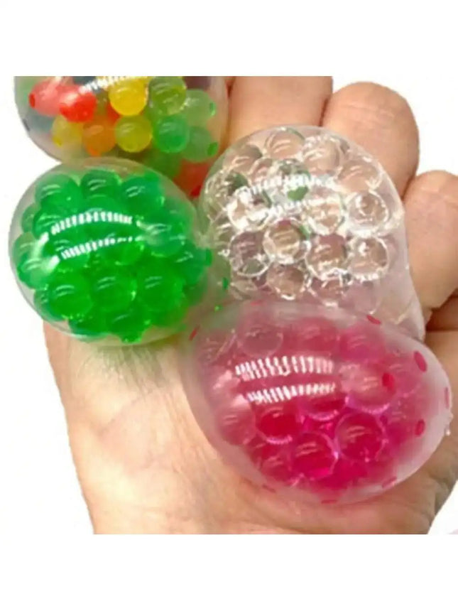 Sensory Stress Balls for Adults and Kids Fidget Squishy Toys 10-Pack, Sensory Toy for Kids with Autism, Stress Relief Ball 3.5cm