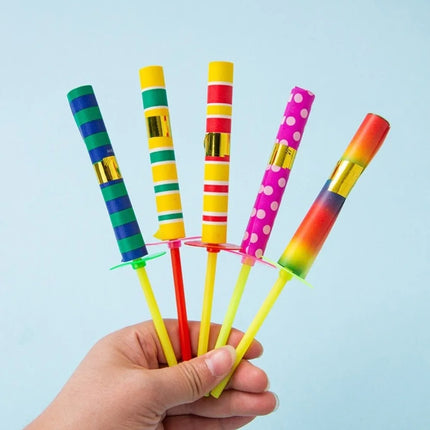 10pcs Magic Show 2M Retractable Rolling Paper Stick Retractable Decompression Magic Stick Toy Telescopic Stick Entertainment Toy
