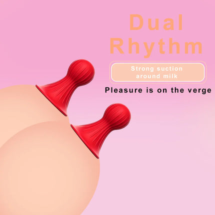 Colorful Silicone Nipple Suckers Set Soft Suction Cup Breast Teaser Sensual Nipple Stimulation Sexual Toy for Couples