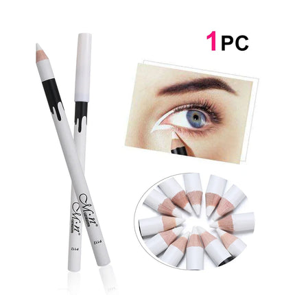 1-10Pcs New White Eyeliner Makeup Smooth Easy to Wear Eyes Brightener Waterproof Fashion Eyes Liner Pencils Eye Makeup Tool