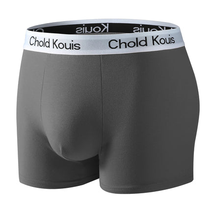 4pcs men's underwear, comfortable, soft breathable athleisure boxer underwear, trendy simple hot-selling men's boxer underwear