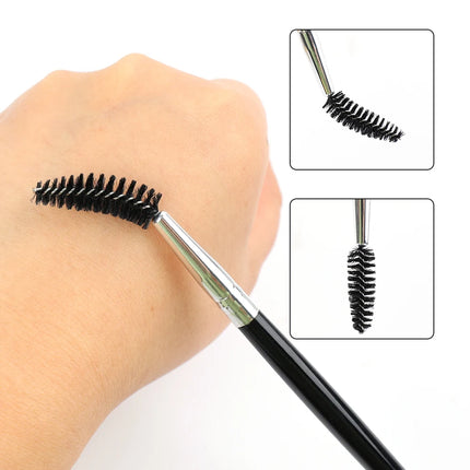1/10pcs Soft Eyelash Brushes twisted Eyebrow Brush Elbow Contouring Eye Brow Eyeliner Brushes Eyes Blending Cosmetic Makeup Tool