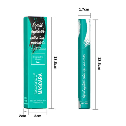 Waterproof Mascara Lash Curling Thick Lengthening Volumizing Eyelash Extension Long-Wearing Sweat-proof Black Mascara Eye Makeup