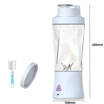 Electric Portable Juicer Fresh Fruit Mixer 700ML Multifunctional USB Rechargeable Shakes Smoothie Blender Outdoor Mixing Cup