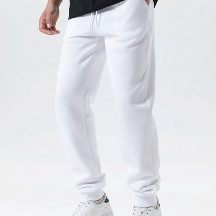 Mens Casual Pants Autumn Winter Fleece Sweatpants Men Joggers Elastic Waist Sport Casual Trousers Baggy Fitness Gym Clothing